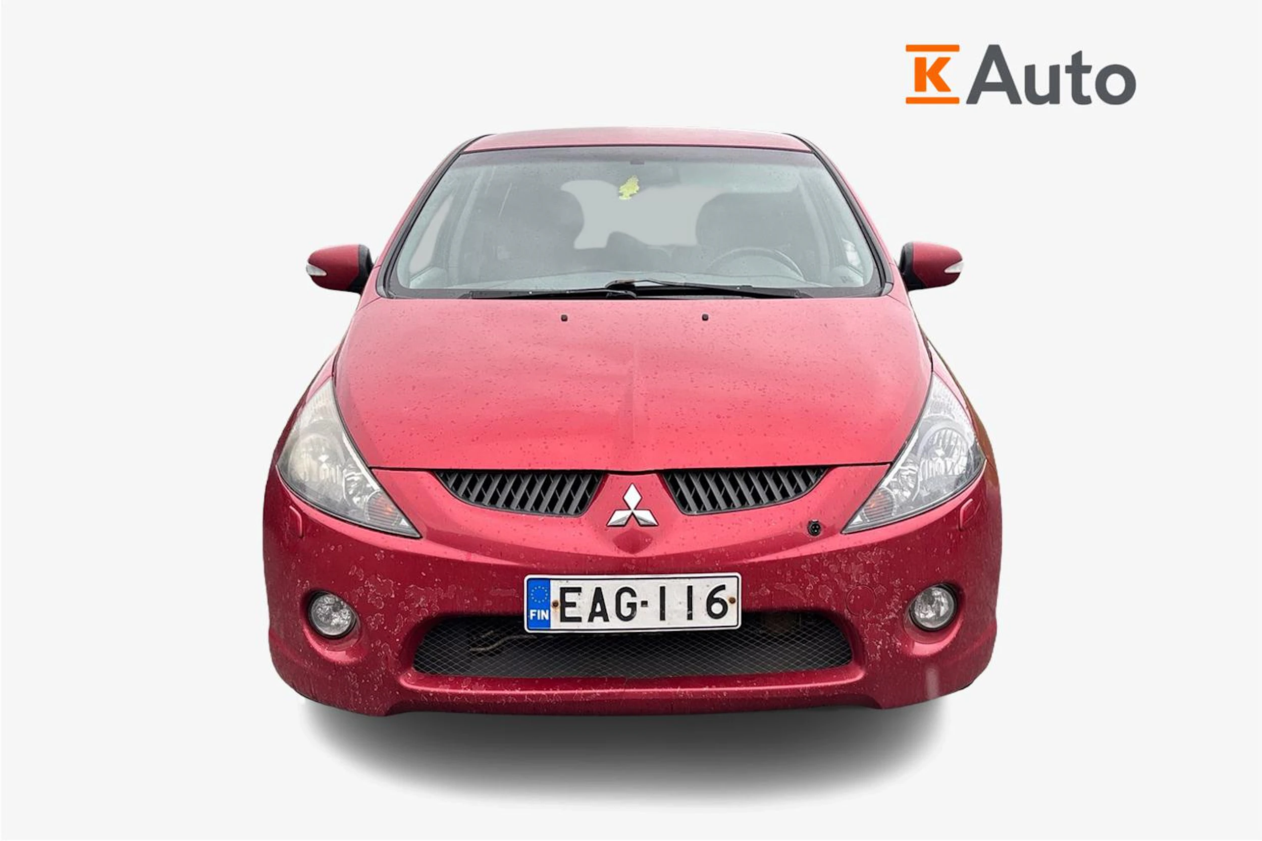Punainen Mitsubishi Grandis 2009 kuva 4.