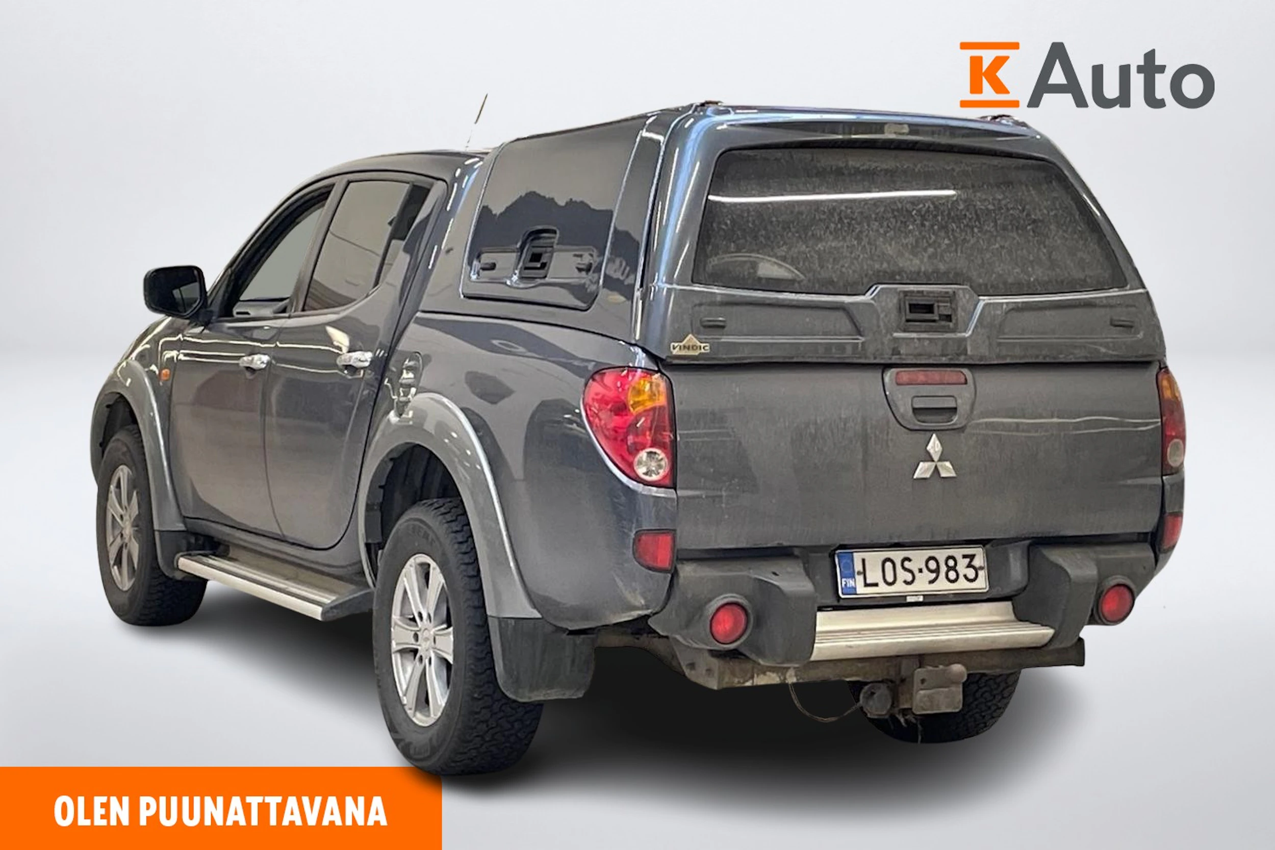 harmaa Mitsubishi L200 2010 kuva 2.