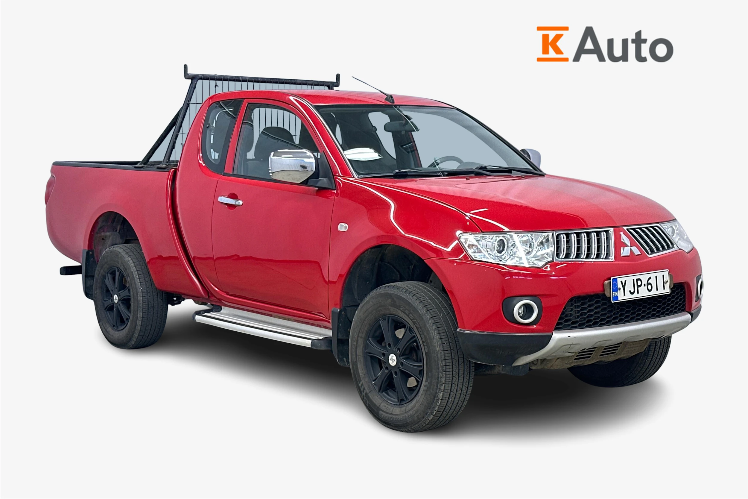 punainen Mitsubishi L200 2012 kuva 1.