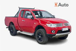 punainen Mitsubishi L200 2012 kuva 1.