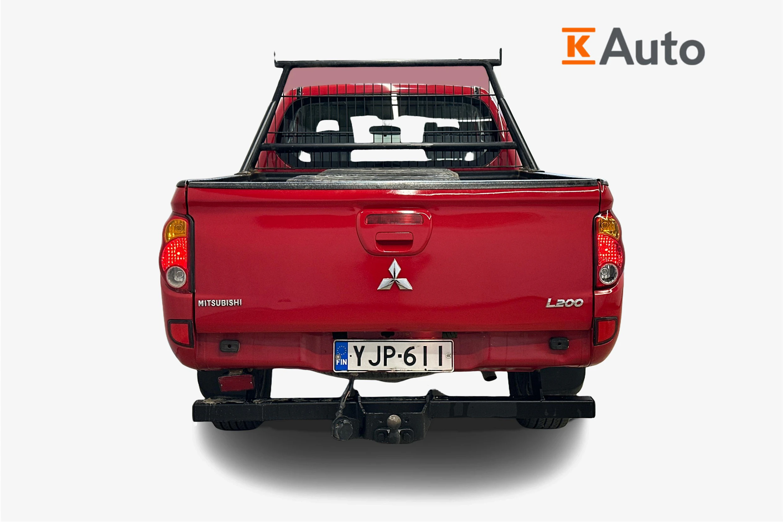 punainen Mitsubishi L200 2012 kuva 3.