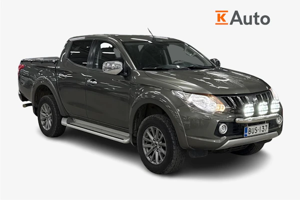 Mitsubishi L200 Double Cab 2,4 DI-D Magnum AT 2-paikkainen | Tähänkin autoon saatavilla lisäturva!
