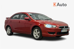 punainen Mitsubishi Lancer 2008 kuva 1.