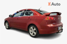 punainen Mitsubishi Lancer 2008 kuva 2.
