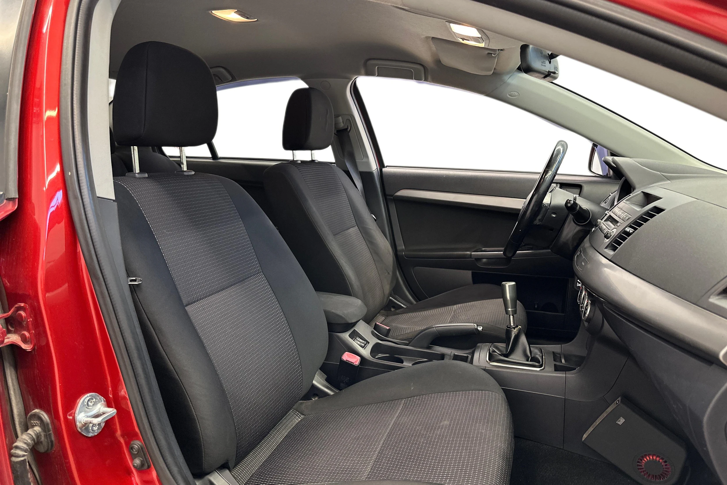punainen Mitsubishi Lancer 2008 kuva 7.
