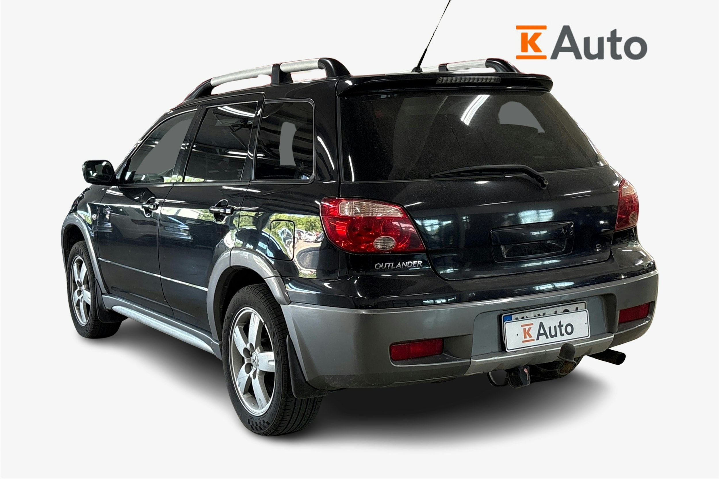 Musta Mitsubishi Outlander 2006 kuva 2.