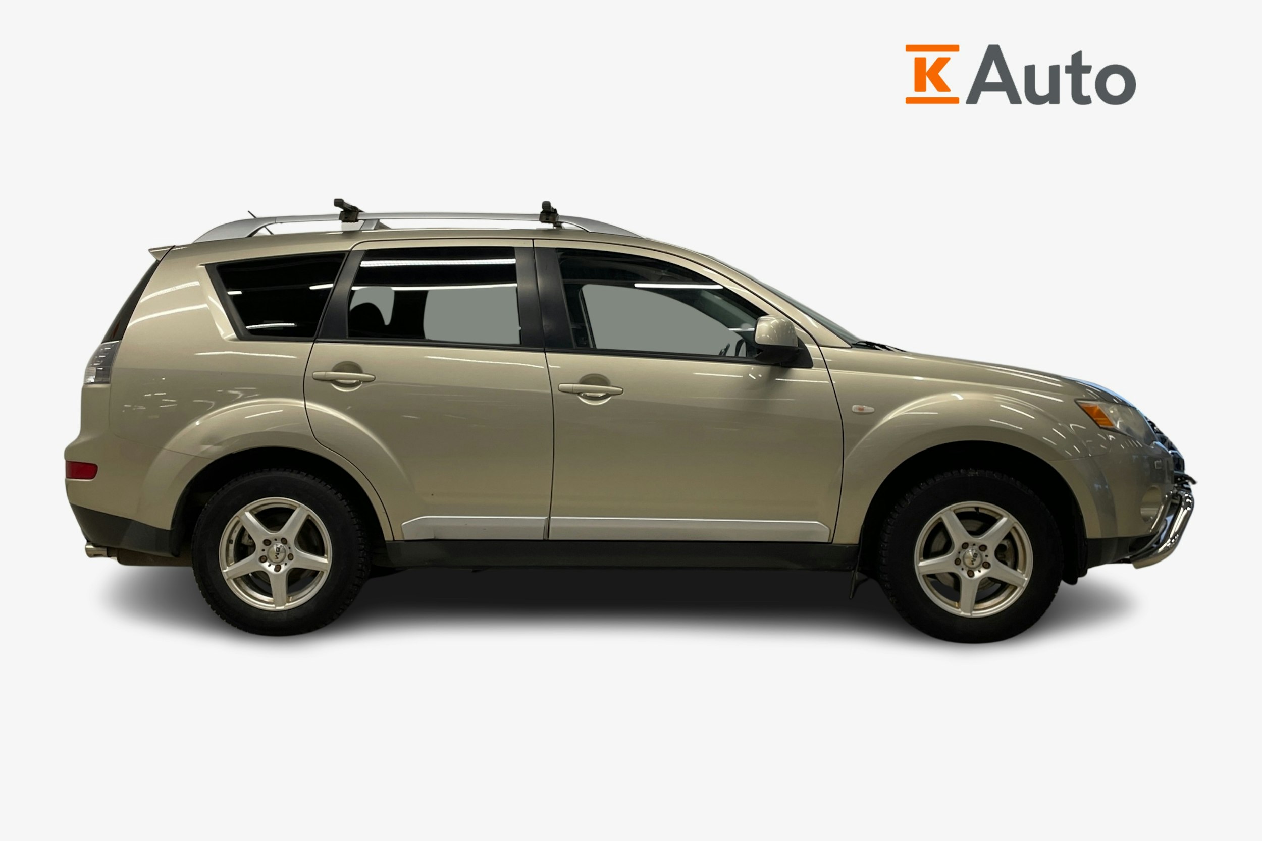 Ruskea (beige) Mitsubishi Outlander 2008 kuva 5.