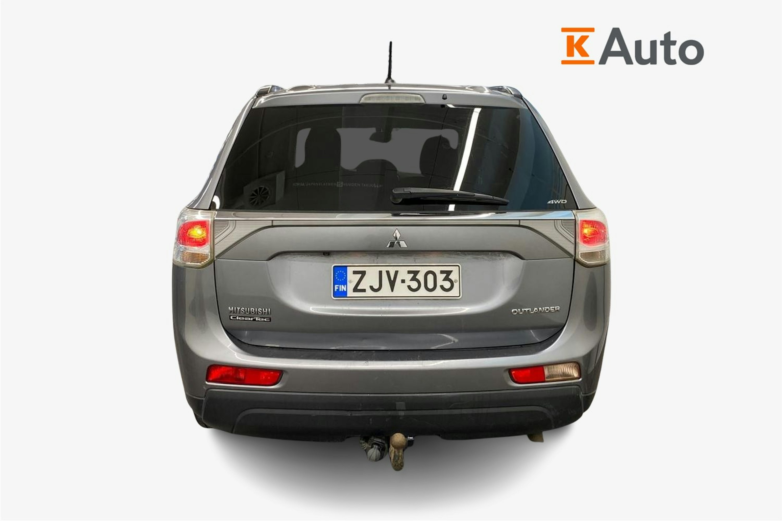 Harmaa Mitsubishi Outlander 2013 kuva 3.