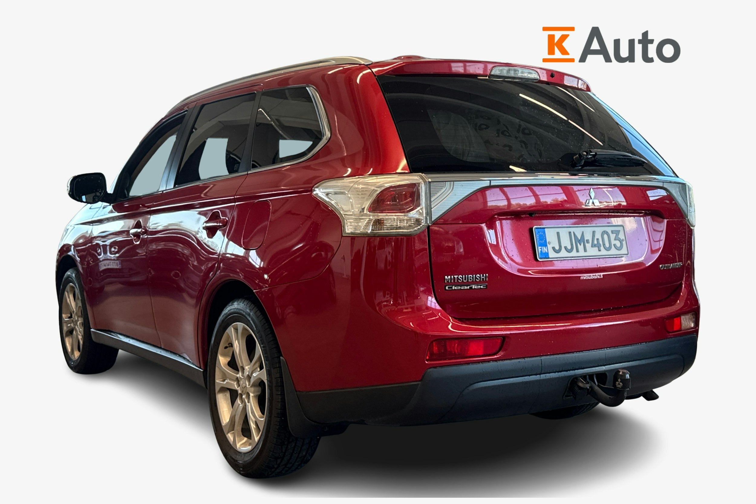 Punainen Mitsubishi Outlander 2014 kuva 2.