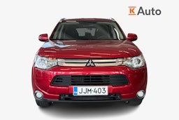 Punainen Mitsubishi Outlander 2014 kuva 4.