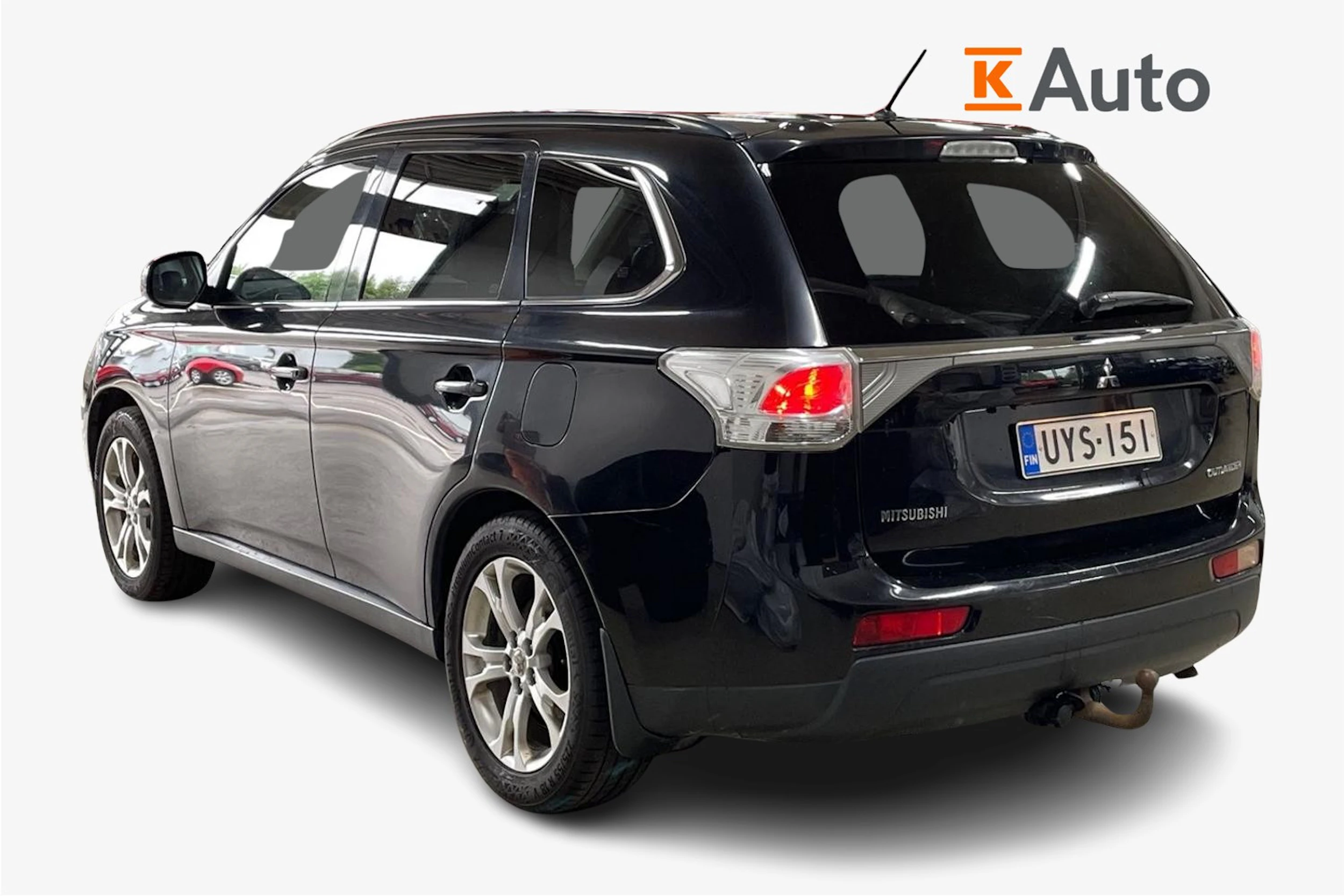 Musta Mitsubishi Outlander 2014 kuva 2.