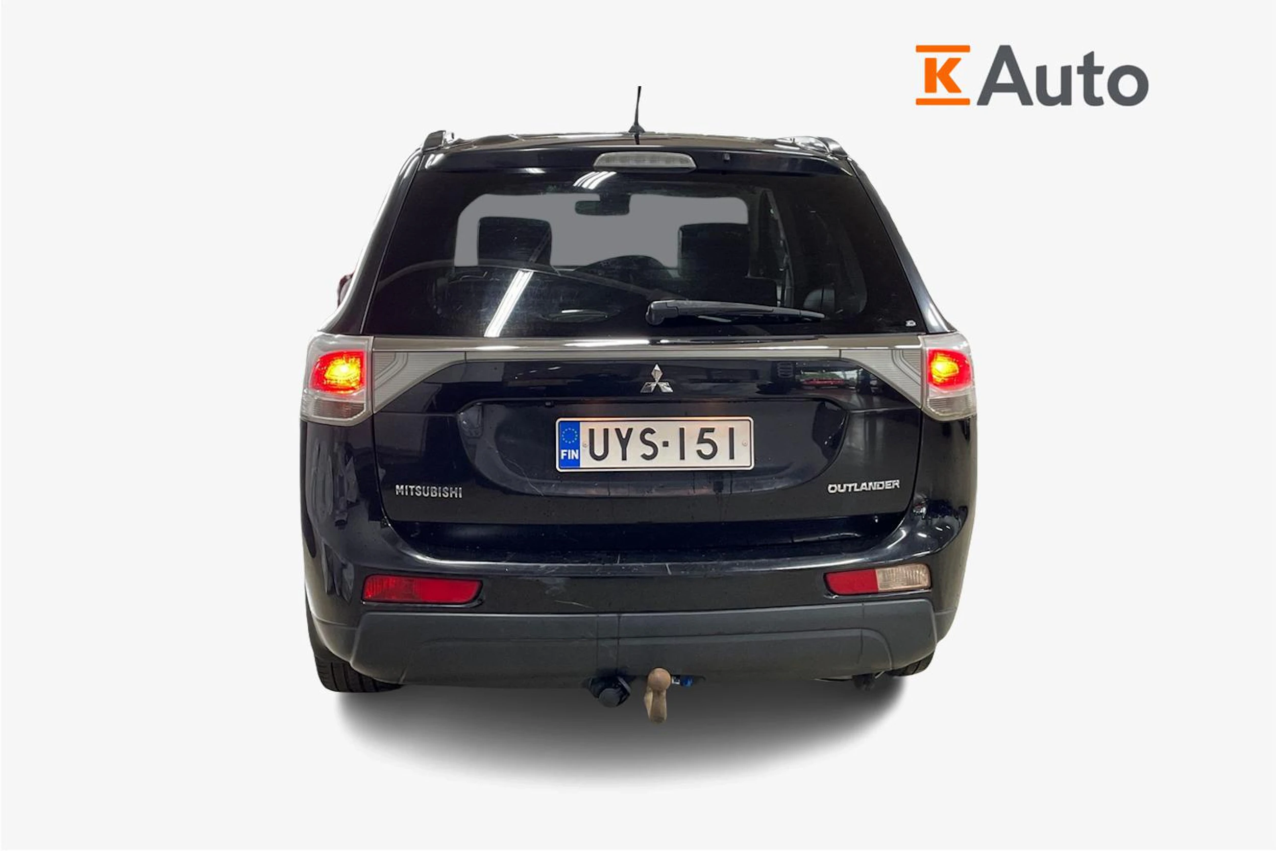 Musta Mitsubishi Outlander 2014 kuva 3.
