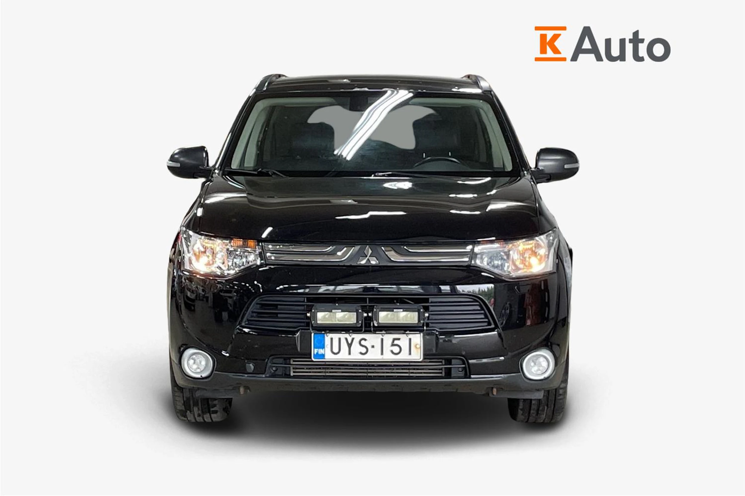 Musta Mitsubishi Outlander 2014 kuva 4.