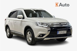 valkoinen Mitsubishi Outlander 2016 kuva 1.