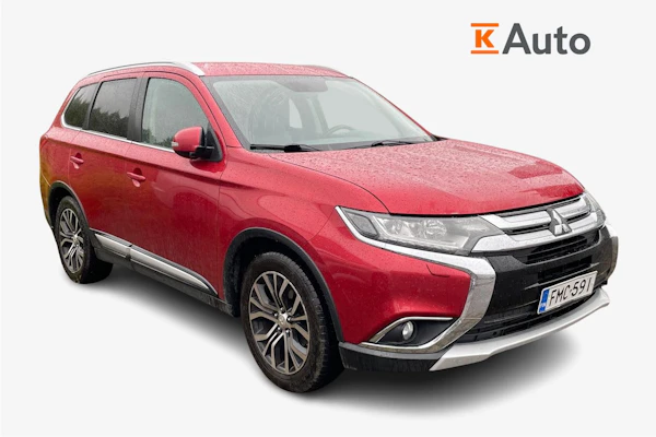 Mitsubishi Outlander 2,2 DI-D Instyle NAVI AT 4WD 7P | Suomi-auto | Lohkolämmitin | Koukku | Adapt. Vakkari | Navigointi