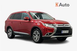 punainen Mitsubishi Outlander 2017 kuva 1.
