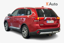 punainen Mitsubishi Outlander 2017 kuva 2.