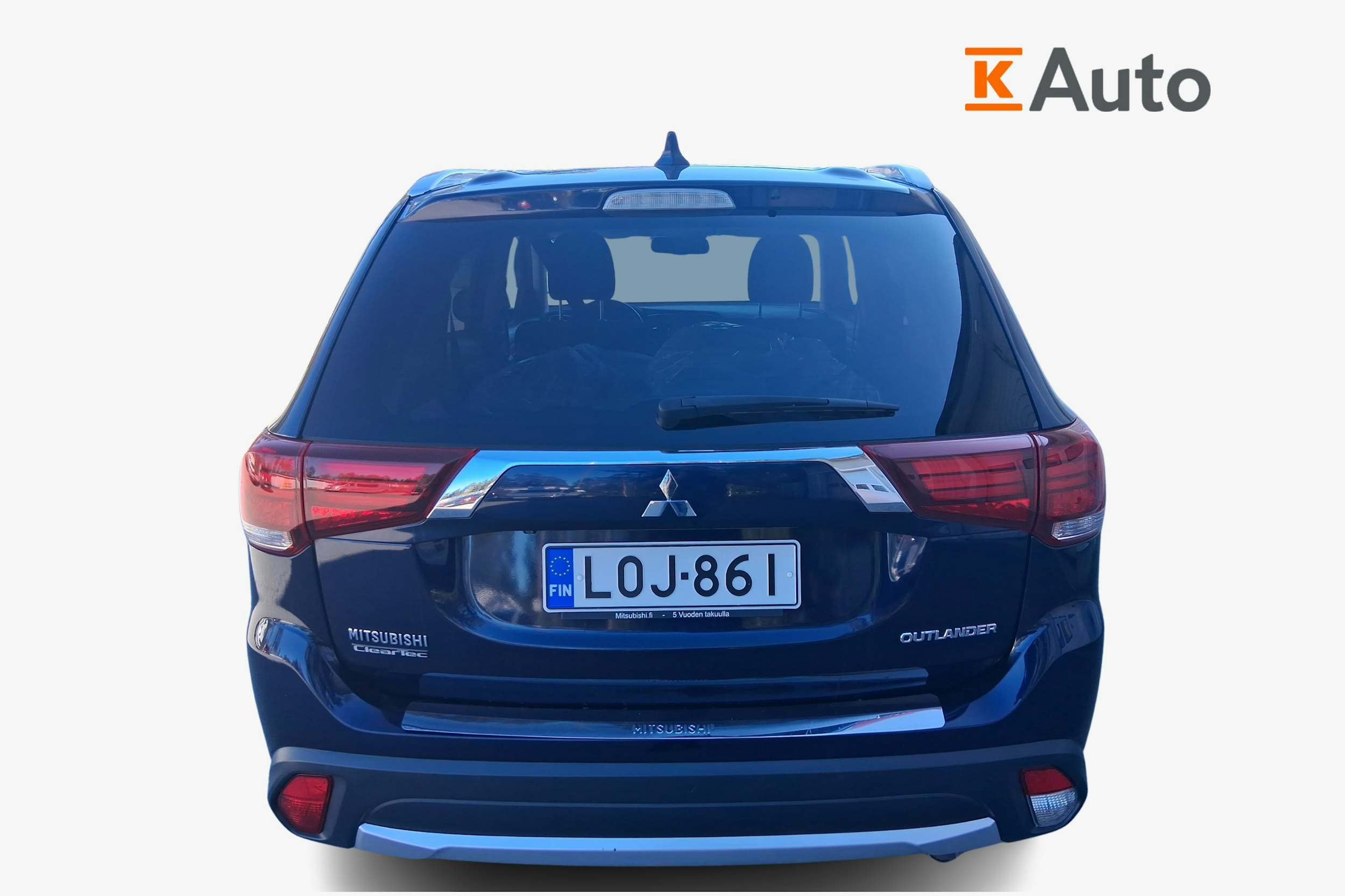 sininen Mitsubishi Outlander 2017 kuva 3.