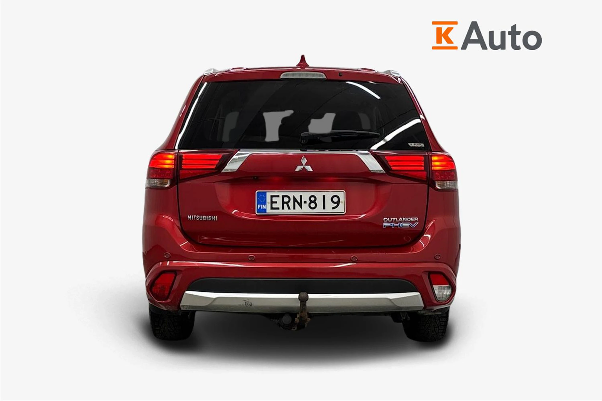 Punainen Mitsubishi Outlander 2018 kuva 3.