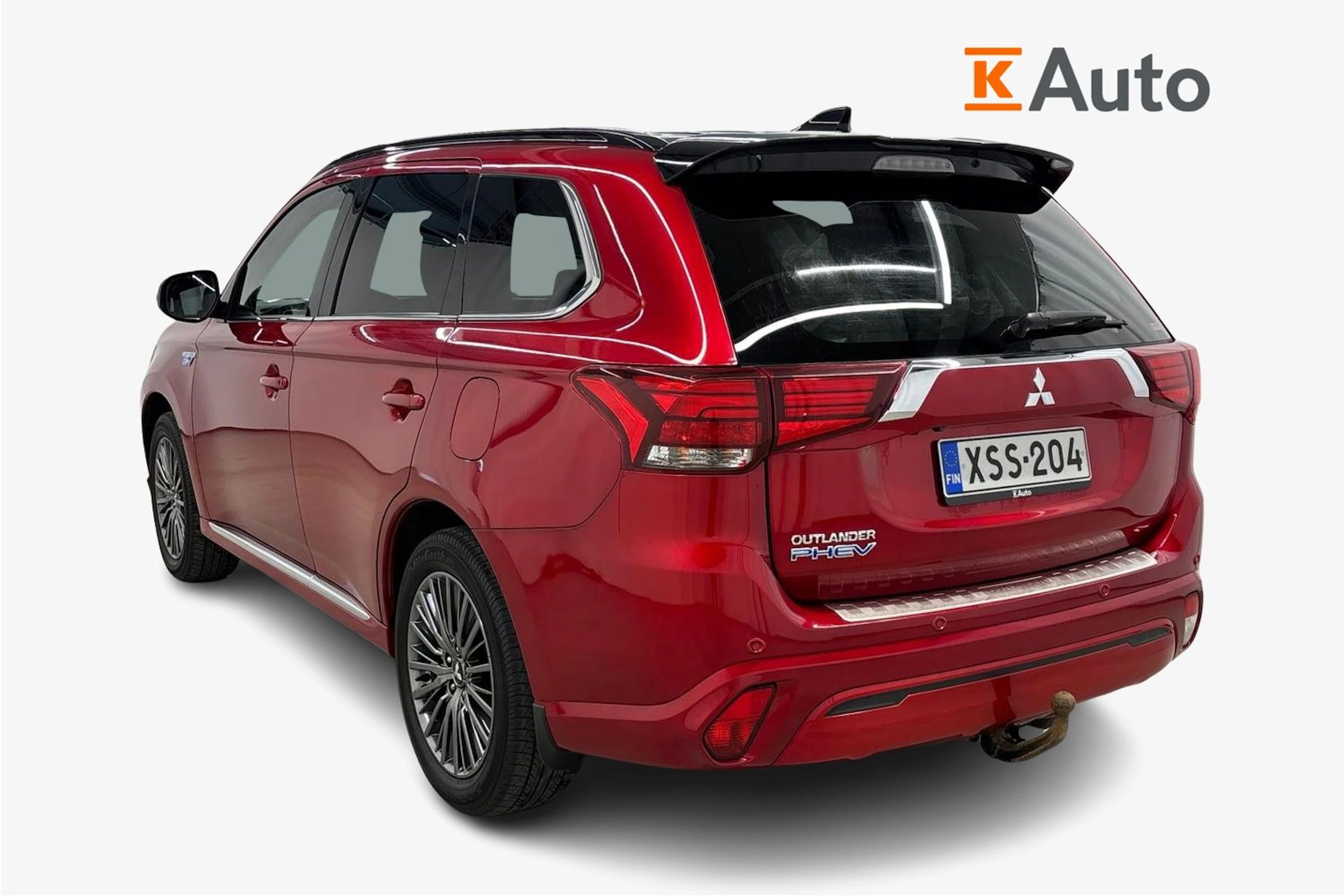 punainen Mitsubishi Outlander 2020 kuva 3.