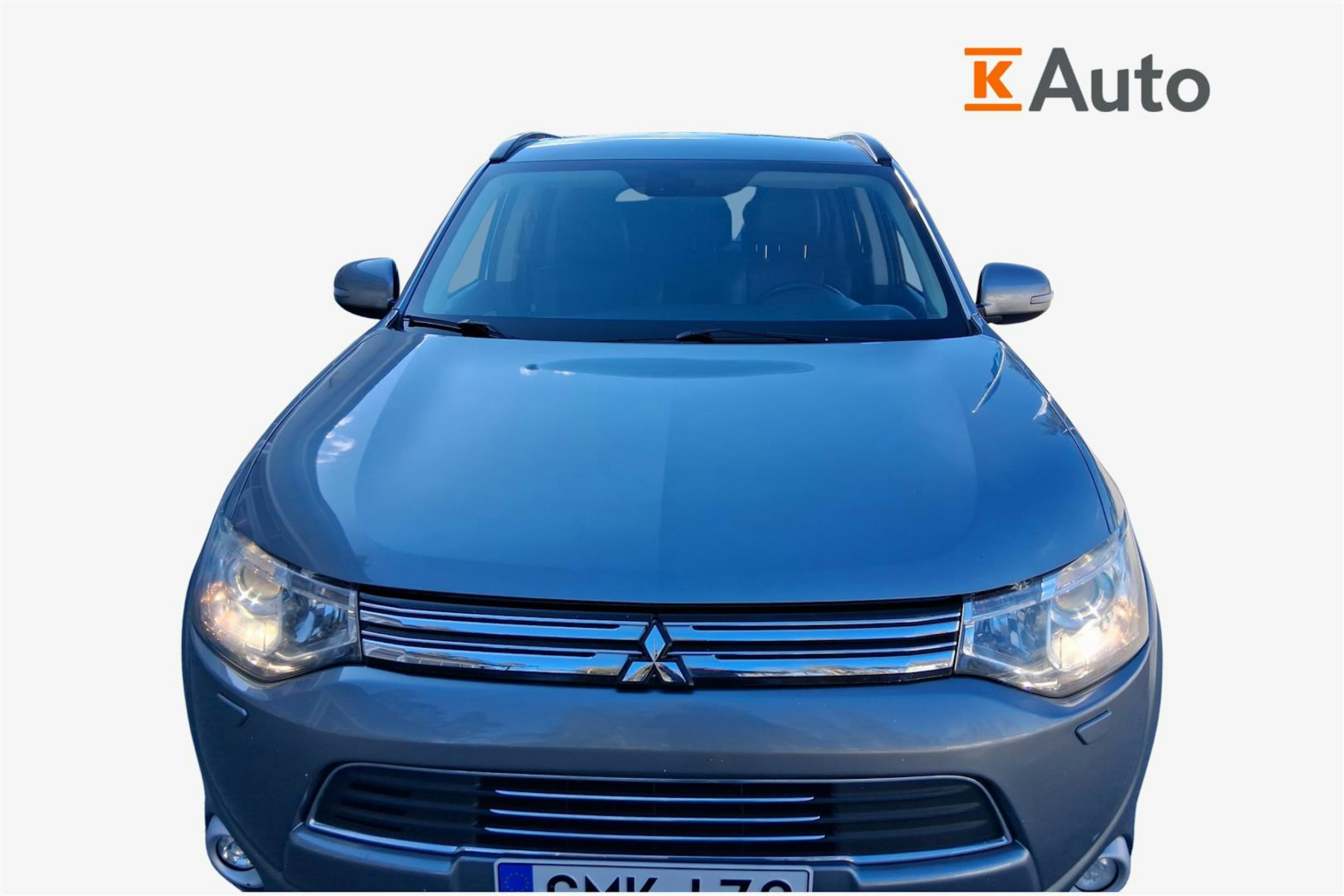 harmaa Mitsubishi Outlander PHEV 2014 kuva 4.