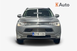 harmaa Mitsubishi Outlander PHEV 2014 kuva 4.