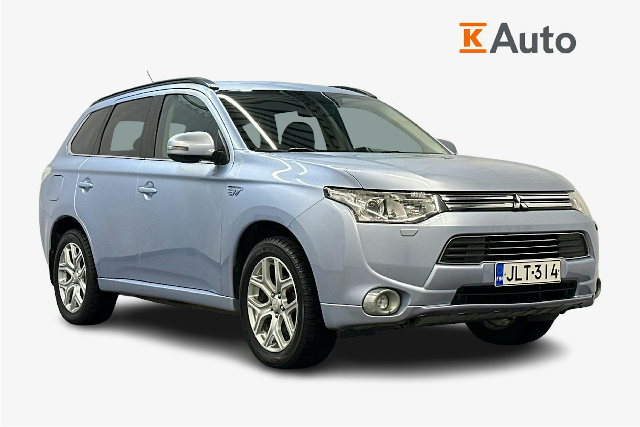 met. sininen Mitsubishi Outlander PHEV 2014 kuva 1.