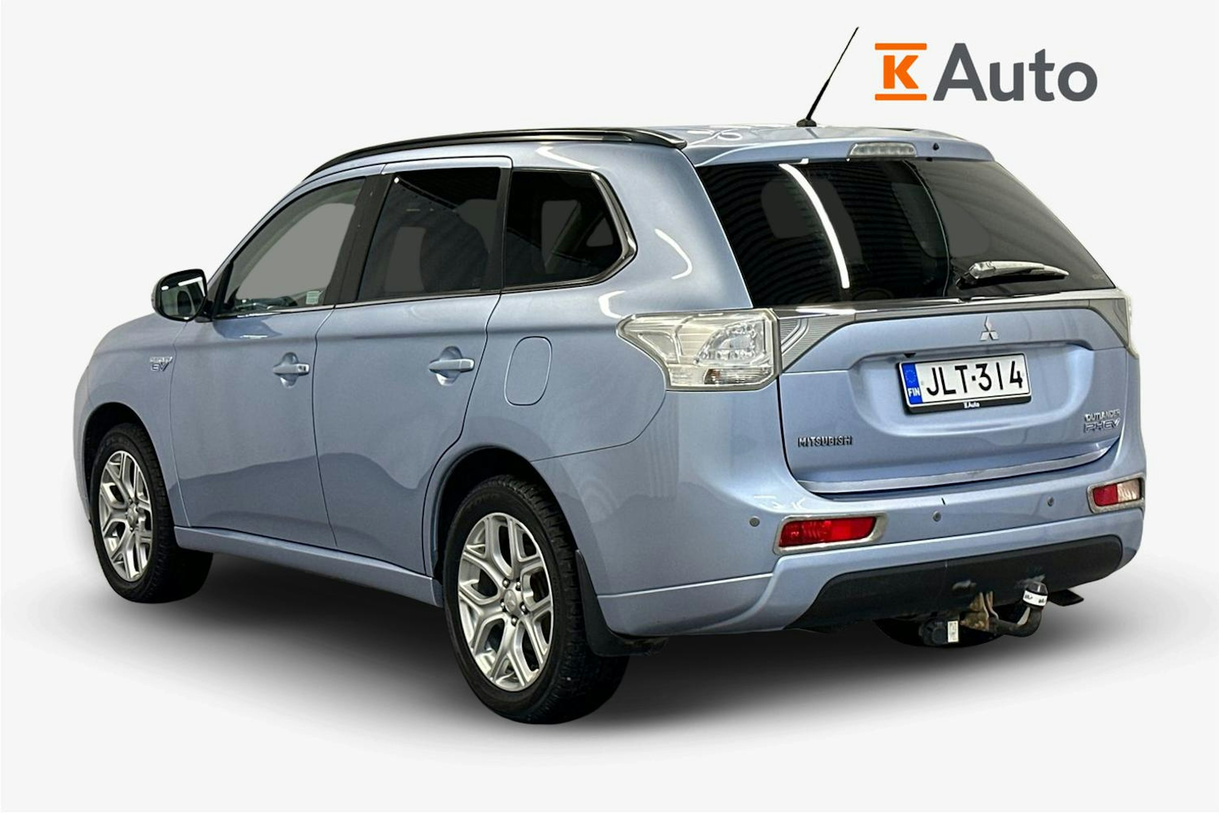 met. sininen Mitsubishi Outlander PHEV 2014 kuva 3.
