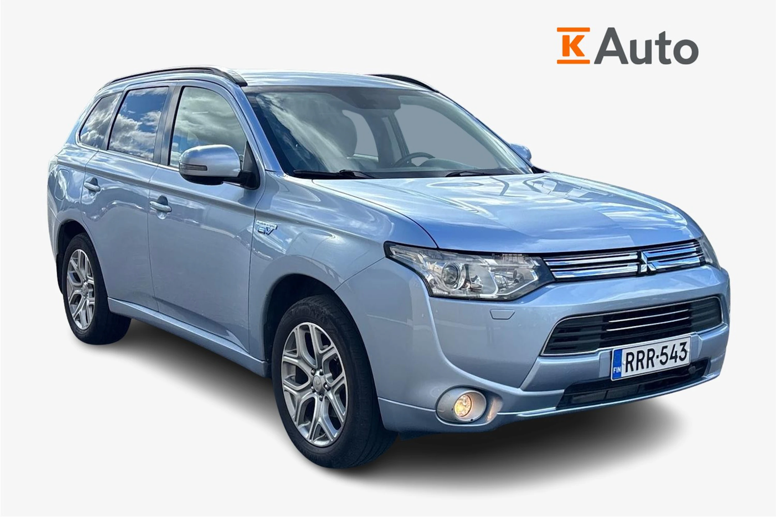 harmaa Mitsubishi Outlander PHEV 2014 kuva 1.