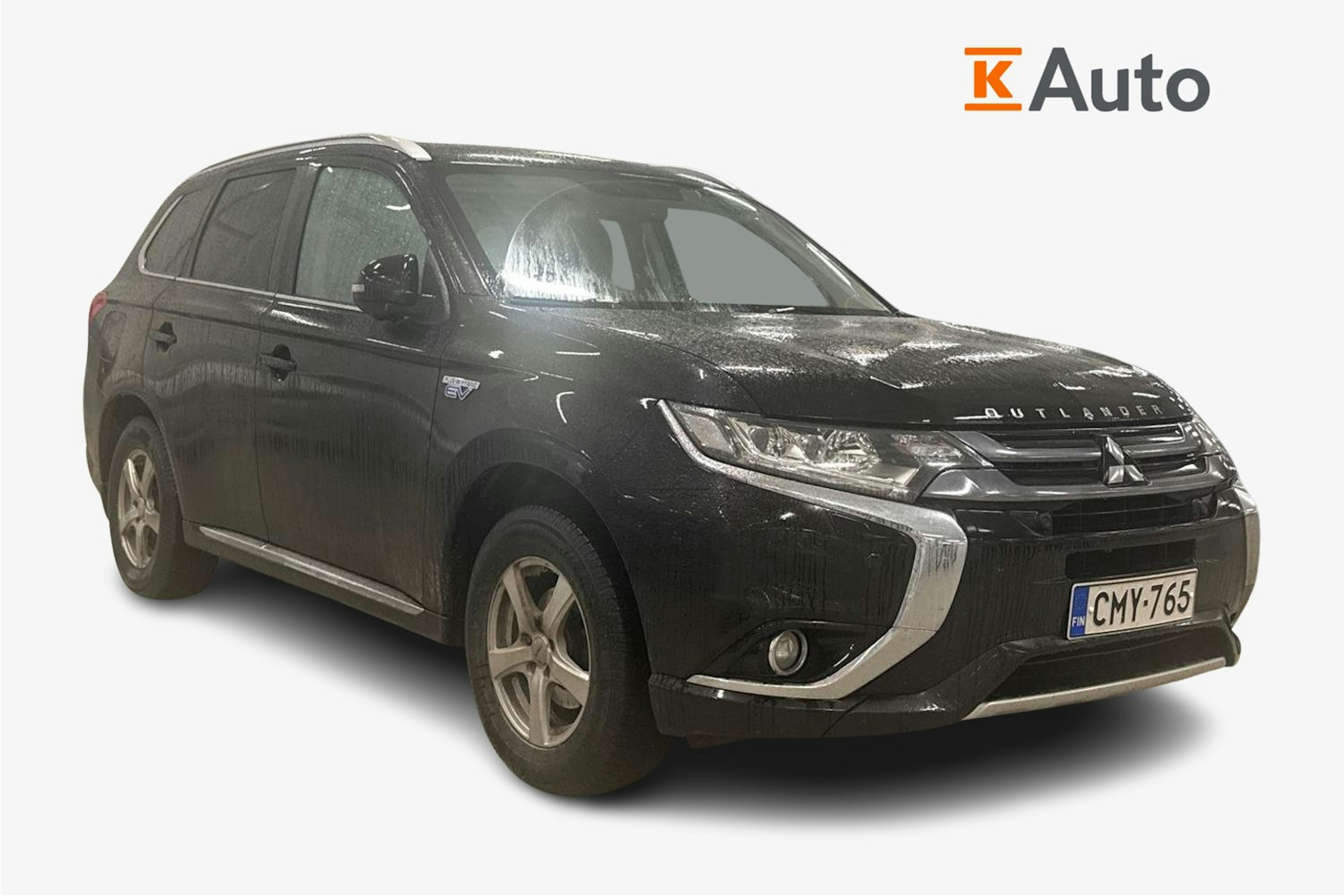 musta Mitsubishi Outlander PHEV 2016 kuva 1.