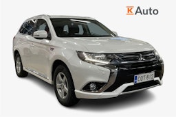 Valkoinen Mitsubishi Outlander PHEV 2016 kuva 1.