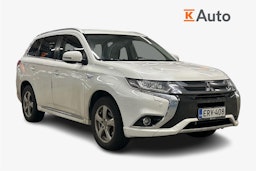 valkoinen Mitsubishi Outlander PHEV 2016 kuva 1.