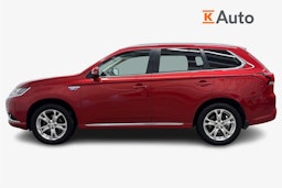 punainen Mitsubishi Outlander PHEV 2016 kuva 6.