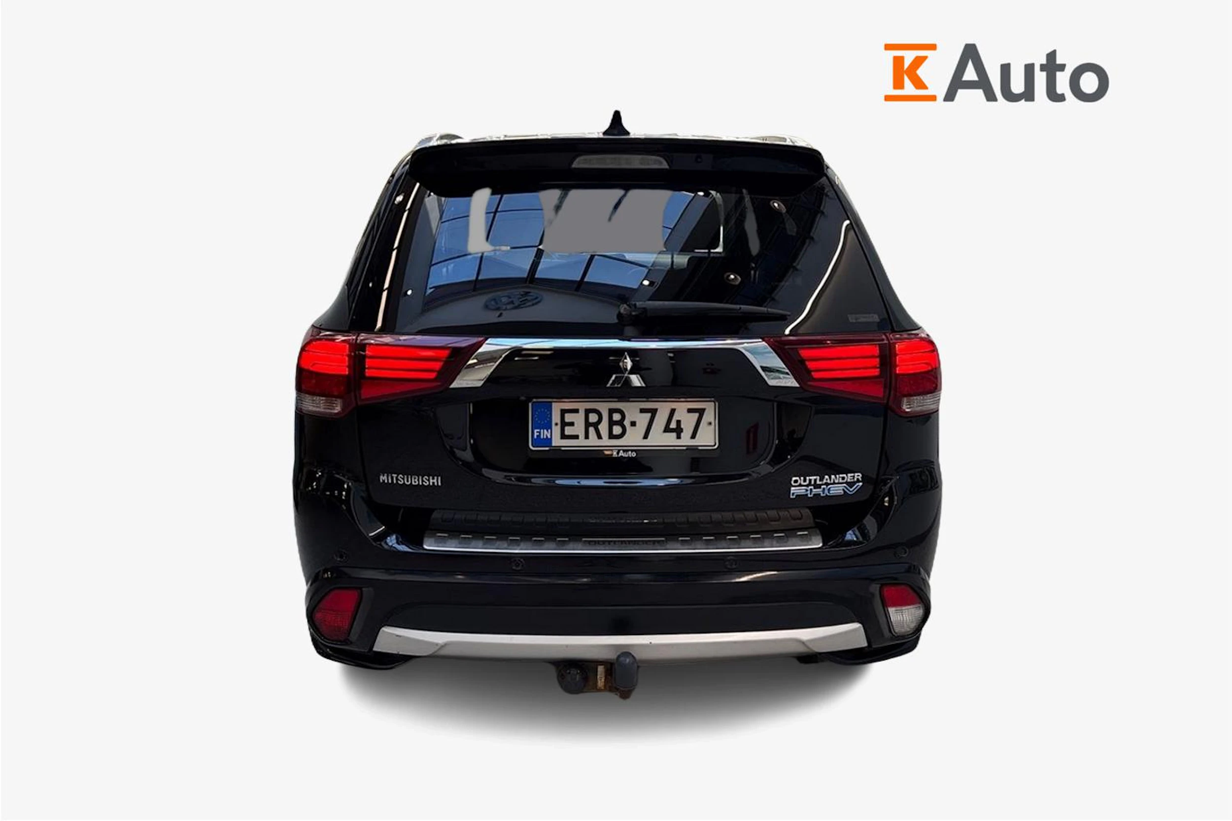 musta Mitsubishi Outlander PHEV 2017 kuva 3.