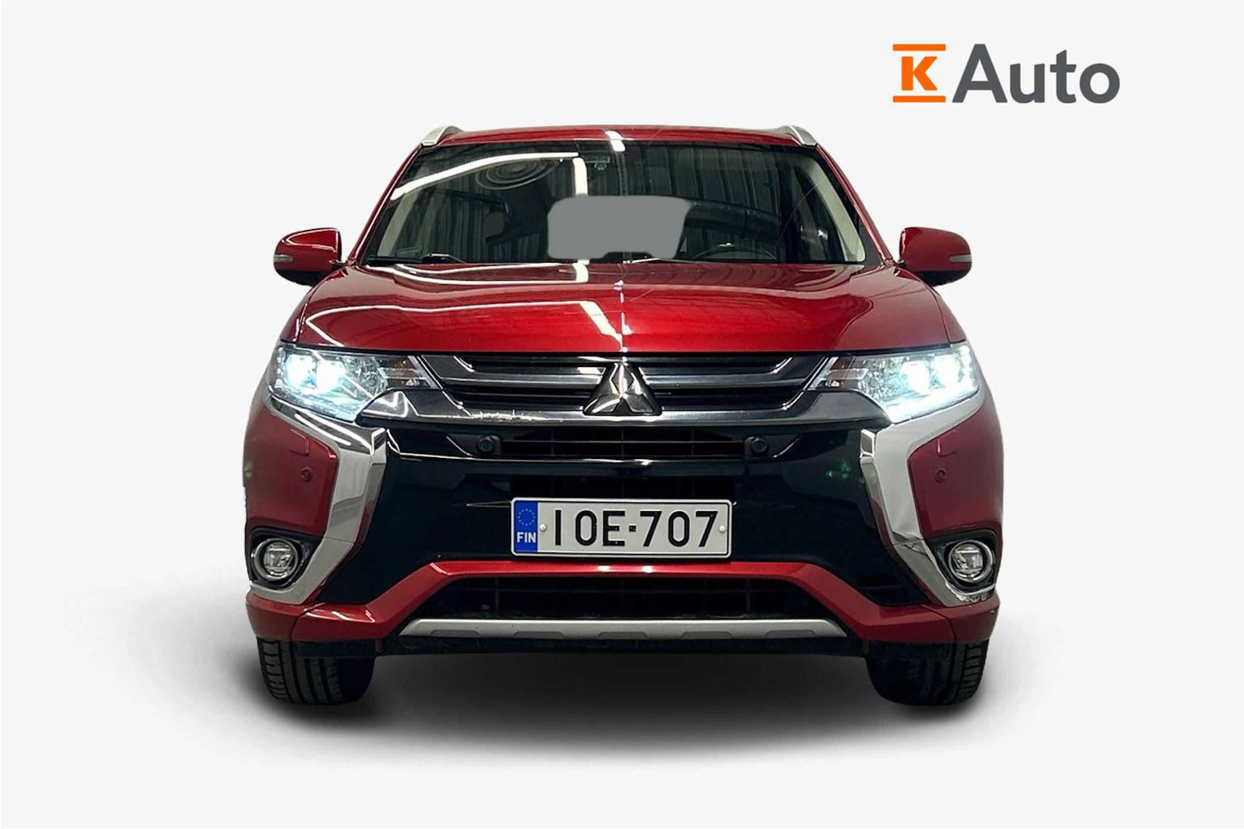 Punainen Mitsubishi Outlander PHEV 2018 kuva 4.