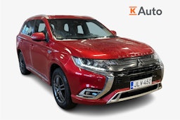 punainen Mitsubishi Outlander PHEV 2018 kuva 1.
