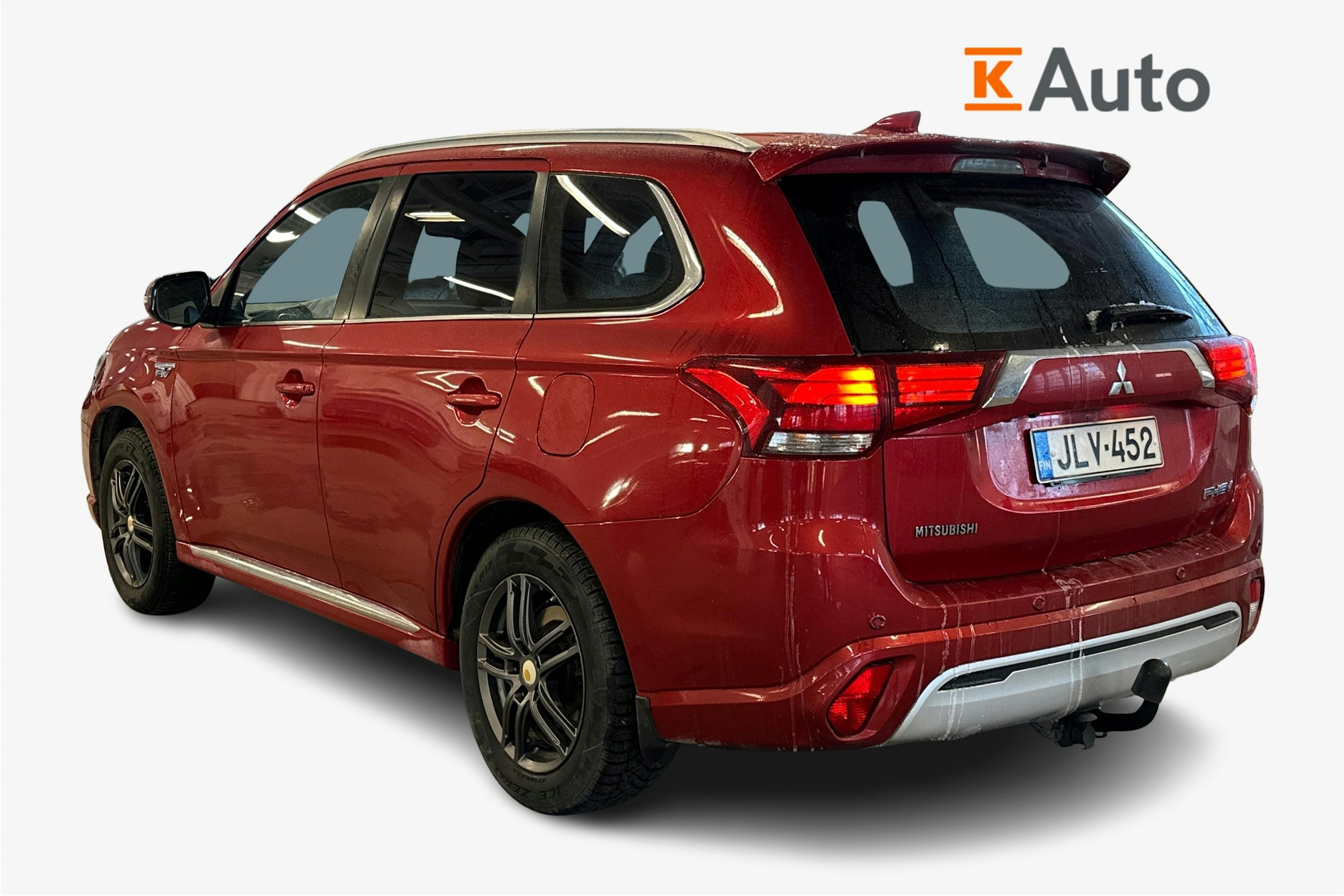 punainen Mitsubishi Outlander PHEV 2018 kuva 2.