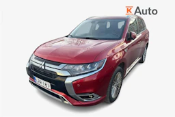 Punainen Mitsubishi Outlander PHEV 2019 kuva 1.