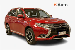 met. punainen Mitsubishi Outlander PHEV 2018 kuva 1.