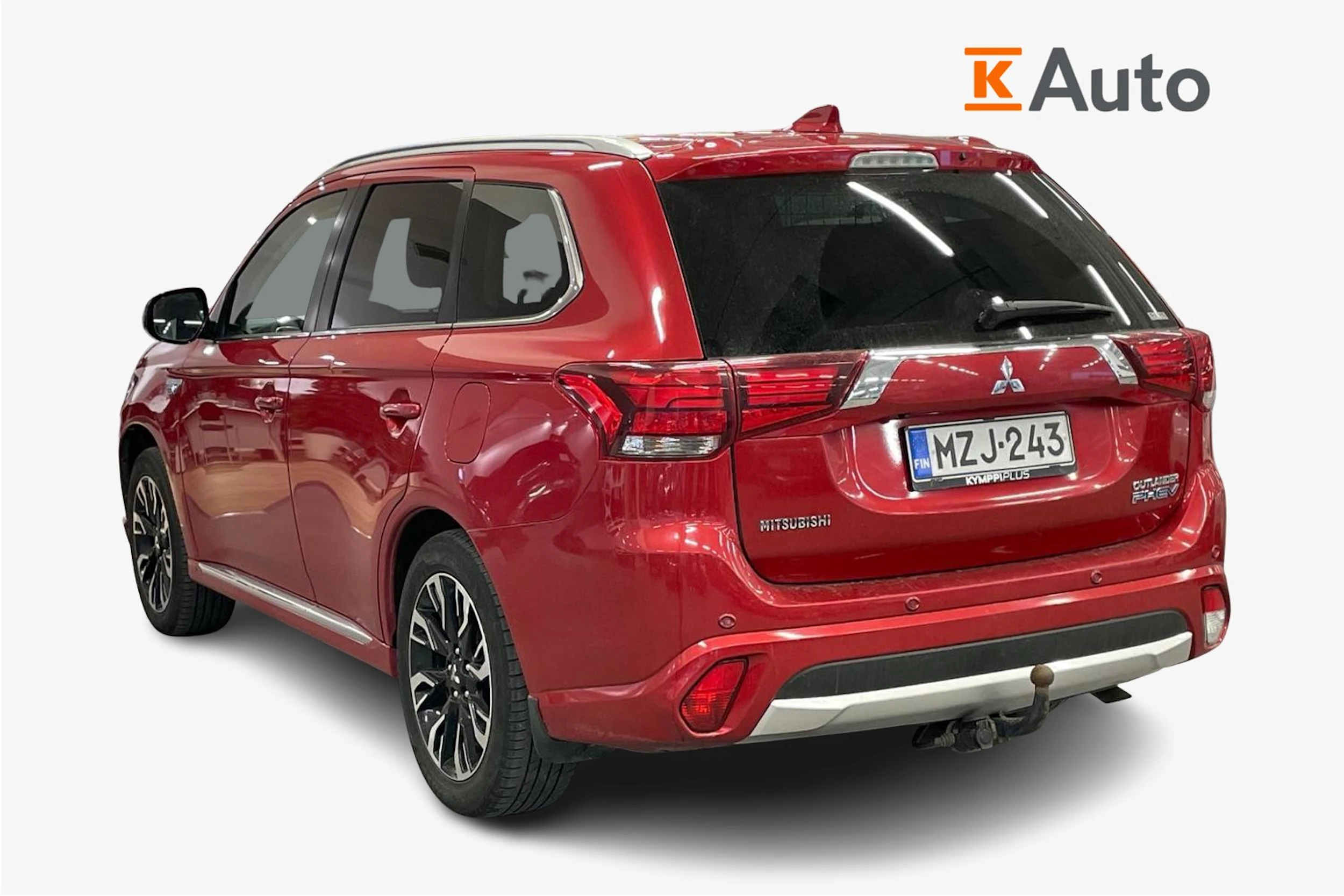 met. punainen Mitsubishi Outlander PHEV 2018 kuva 2.