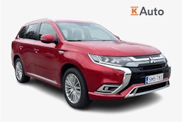 punainen Mitsubishi Outlander PHEV 2018 kuva 1.