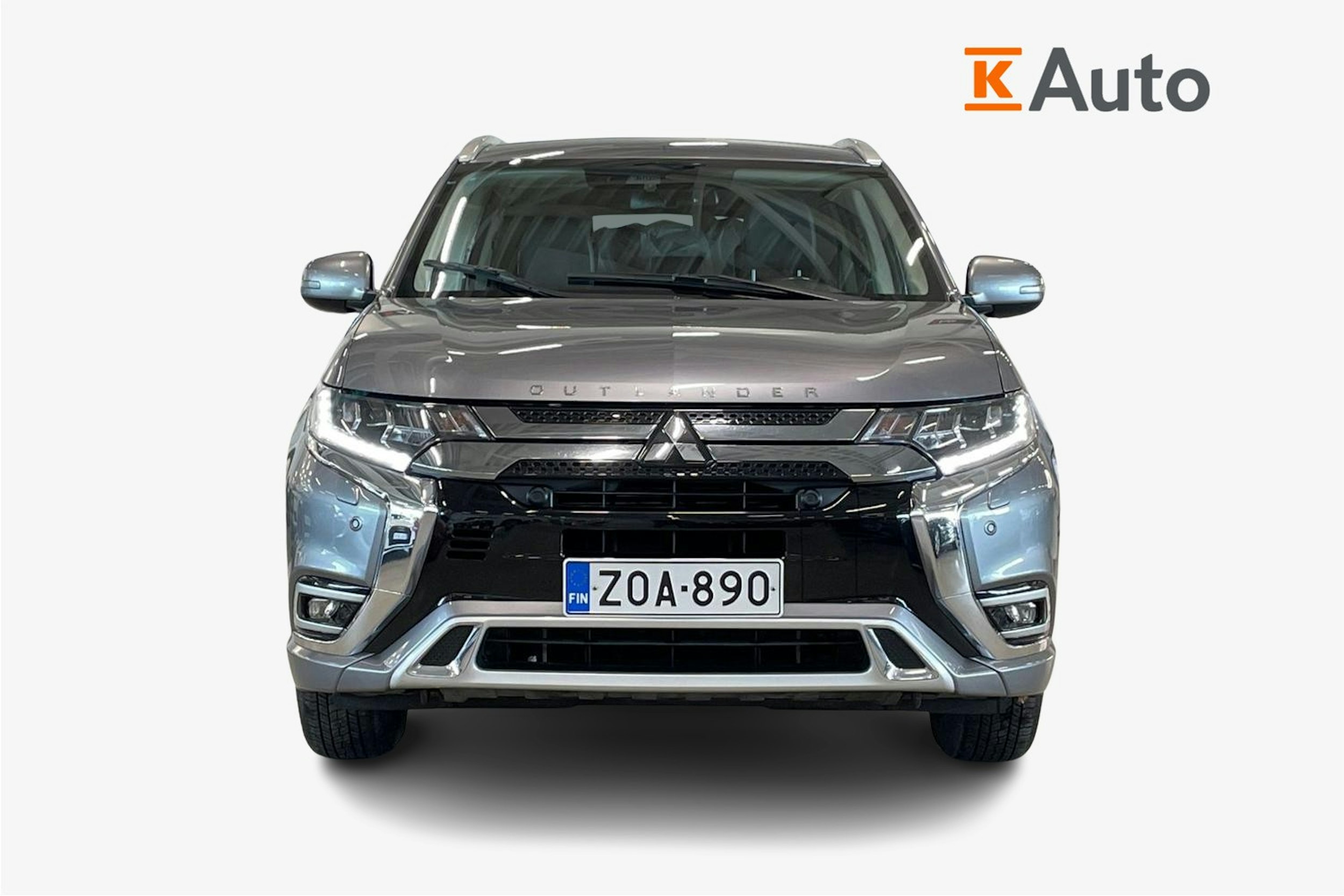met. harmaa Mitsubishi Outlander PHEV 2018 kuva 5.