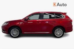 punainen Mitsubishi Outlander PHEV 2019 kuva 5.