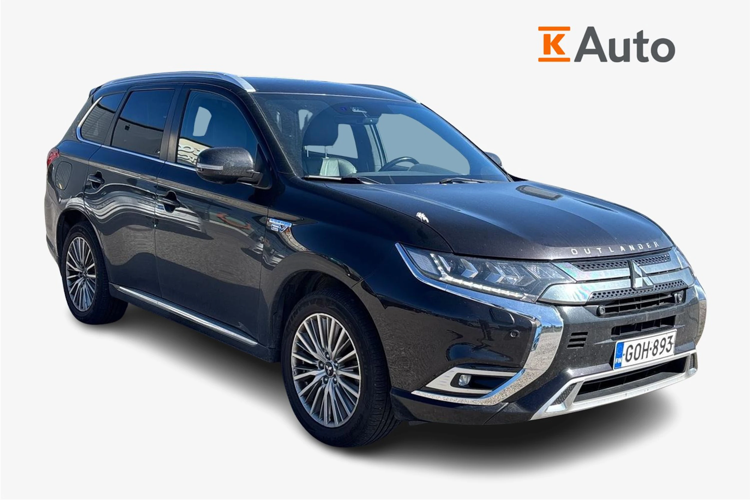 musta Mitsubishi Outlander PHEV 2019 kuva 1.