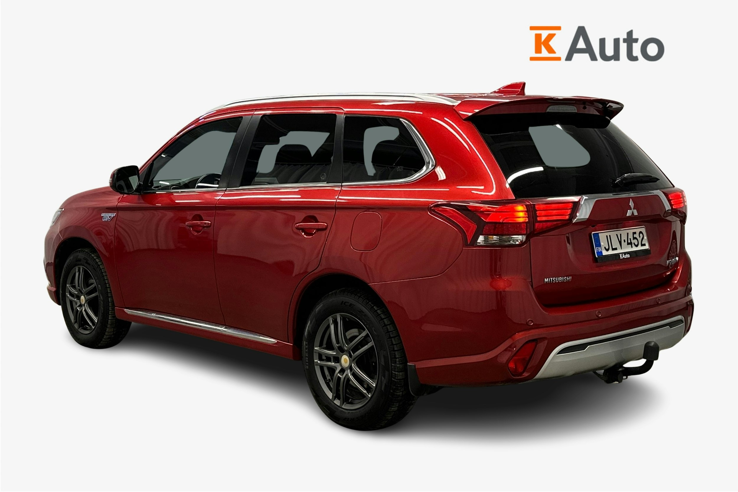 punainen Mitsubishi Outlander PHEV 2019 kuva 2.