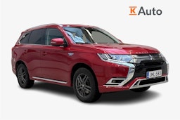 punainen Mitsubishi Outlander PHEV 2019 kuva 1.