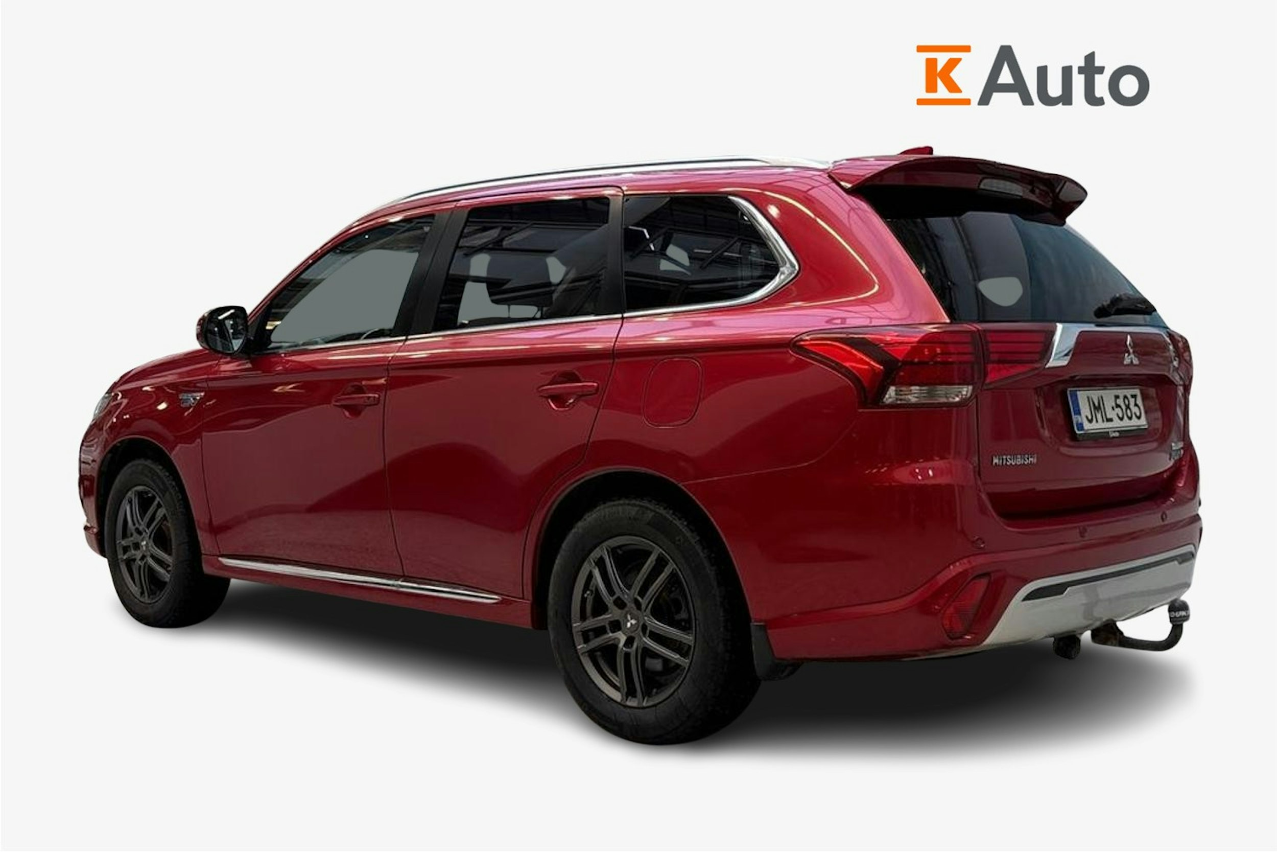 punainen Mitsubishi Outlander PHEV 2019 kuva 2.