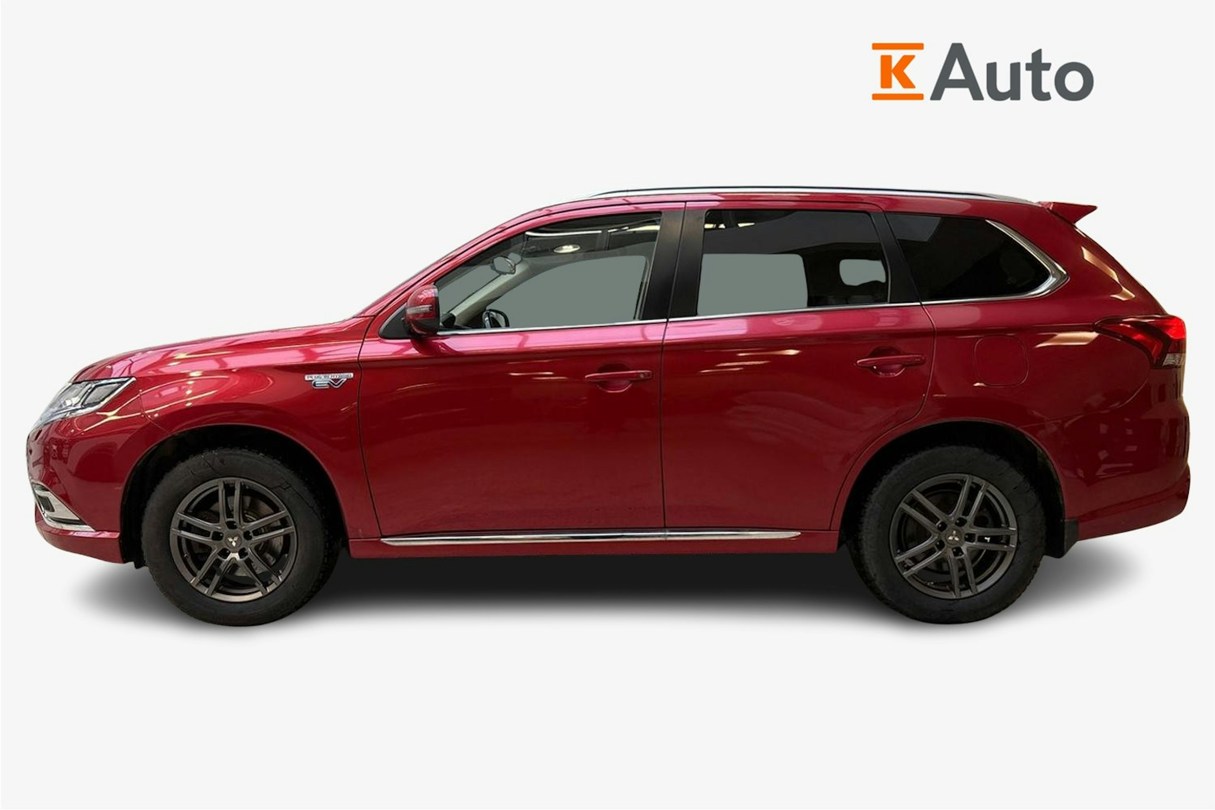 punainen Mitsubishi Outlander PHEV 2019 kuva 6.