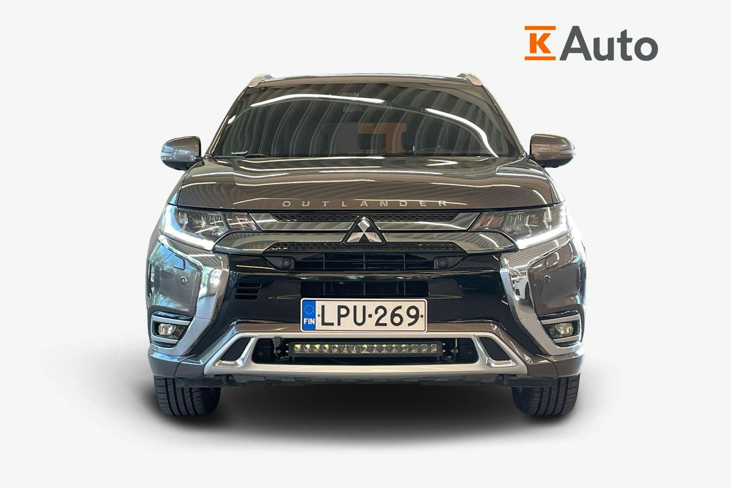 Ruskea (beige) Mitsubishi Outlander PHEV 2019 kuva 5.