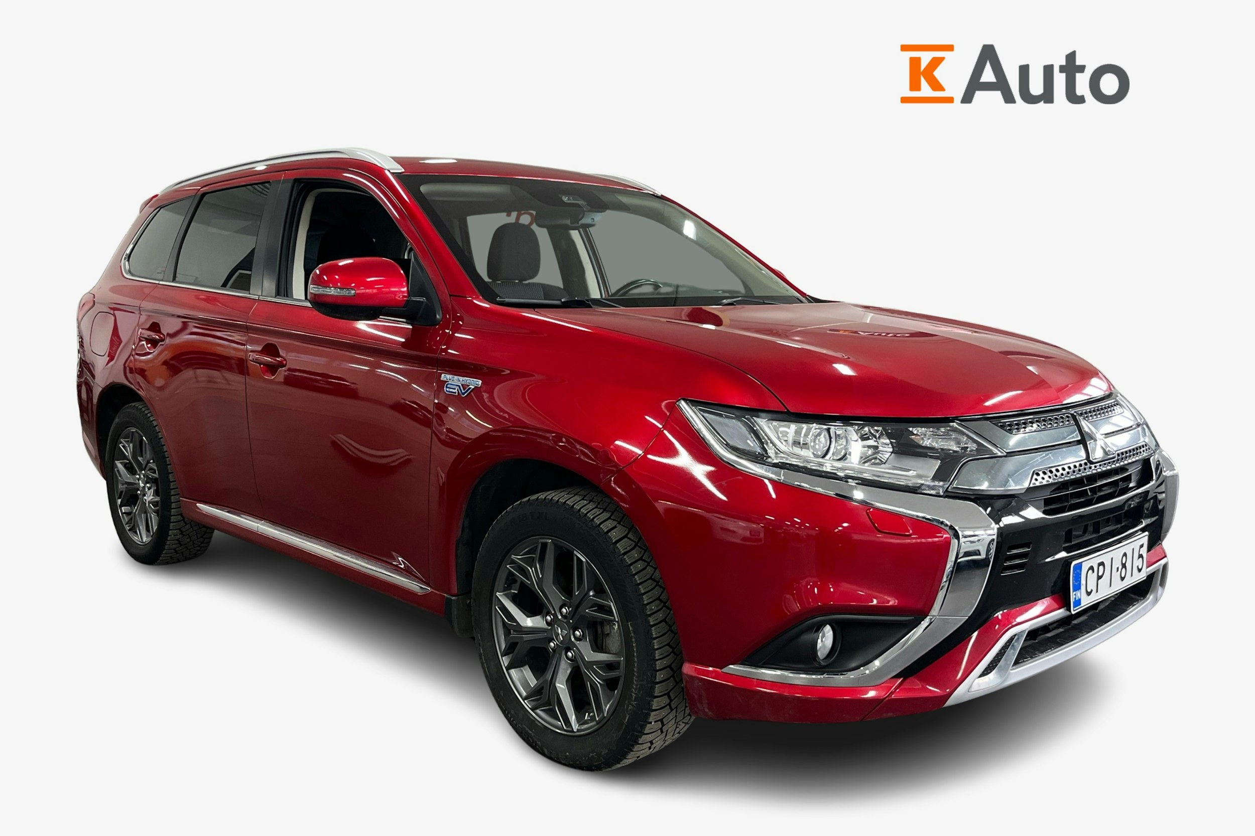 Punainen Mitsubishi Outlander PHEV 2020 kuva 1.